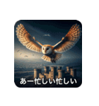 フクロウは見ている（個別スタンプ：28）