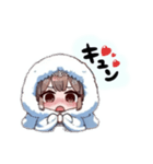 ゆきんこ⭐︎ちゃんといっしょ♪（個別スタンプ：6）
