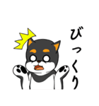 シャンプーする柴犬（個別スタンプ：2）