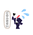 紳士服で御挨拶2（個別スタンプ：23）
