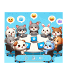 【bulu】動物職場スタンプ(AI生成)（個別スタンプ：8）