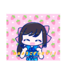 ORANGE 可愛いメンヘラちびキャラ2（個別スタンプ：3）