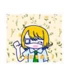 ORANGE 可愛いメンヘラちびキャラ2（個別スタンプ：5）
