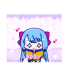 ORANGE 可愛いメンヘラちびキャラ2（個別スタンプ：9）