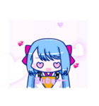 ORANGE 可愛いメンヘラちびキャラ2（個別スタンプ：10）