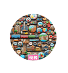 ロマンティック デザインフェスティバル（個別スタンプ：3）