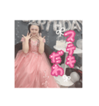 ドレス似合う♡愛理たん姫（個別スタンプ：4）