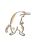 何も言わないネコ（個別スタンプ：4）