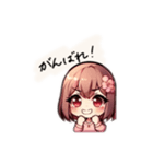 桜子ちゃんとサクラちゃん（個別スタンプ：7）
