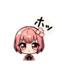 桜子ちゃんとサクラちゃん（個別スタンプ：15）