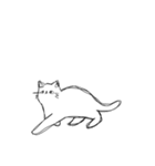 しょぼくれて不機嫌なねこ（個別スタンプ：9）