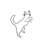 しょぼくれて不機嫌なねこ（個別スタンプ：13）
