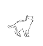 しょぼくれて不機嫌なねこ（個別スタンプ：15）