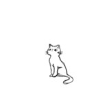 しょぼくれて不機嫌なねこ（個別スタンプ：22）