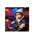 DJ 子供（個別スタンプ：4）