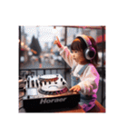 DJ 子供（個別スタンプ：25）