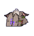 にゃごにゃんのにくきう（個別スタンプ：5）