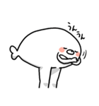 とてつもなくキモめなアザラシ（個別スタンプ：18）