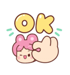 うさぎ：日常＆仕事（個別スタンプ：8）