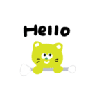 バトントワラーねこちゃん（改訂版）（個別スタンプ：1）