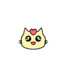 推し活にゃんころスタンプ（個別スタンプ：21）