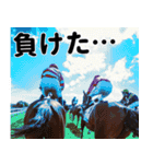 【競馬スタンプ】競走馬と騎手1（個別スタンプ：12）