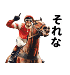 【競馬スタンプ】競走馬と騎手1（個別スタンプ：15）