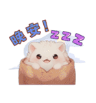 ハリネズミ - ライフスタイル写真 1（個別スタンプ：31）