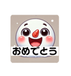 いつでも使える、元気なゆきの介 喜怒哀楽（個別スタンプ：39）