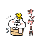 タイツねこ(ダジャレ)（個別スタンプ：4）
