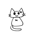 日常生活 猫ちゃん ②（個別スタンプ：4）