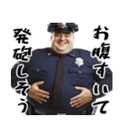 ポジティブでぶ。【警察官編】（個別スタンプ：31）