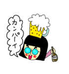 何でも頭にのせちゃう石山さん（個別スタンプ：2）