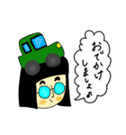 何でも頭にのせちゃう石山さん（個別スタンプ：12）