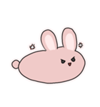 もちのびうさぎ2（個別スタンプ：4）
