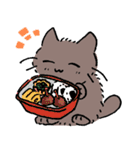 ねこやなぎ 春・新生活のすがた（個別スタンプ：12）