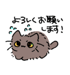 ねこやなぎ 春・新生活のすがた（個別スタンプ：19）