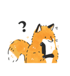 ふわもふなキツネ（個別スタンプ：34）