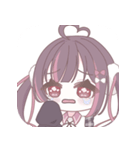 来鳥アルエ あいさつスタンプ（個別スタンプ：8）