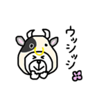 【ダジャレ5】ゆる～いシンプルベア★（個別スタンプ：38）