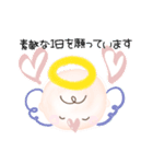 いつでも使える⭐︎ほんわか天使のスタンプ3（個別スタンプ：6）