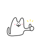 ほわっとネコ2／ゆるっと文字なしスタンプ（個別スタンプ：2）