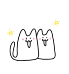 ほわっとネコ2／ゆるっと文字なしスタンプ（個別スタンプ：9）