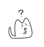 ほわっとネコ2／ゆるっと文字なしスタンプ（個別スタンプ：17）