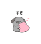 黒パグだよ（個別スタンプ：5）