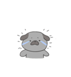 黒パグだよ（個別スタンプ：14）