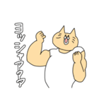 ねこマッチョは時々推し活をする（個別スタンプ：9）