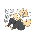 ねこマッチョは時々推し活をする（個別スタンプ：28）