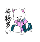 おっと！白猫ちゃん（個別スタンプ：29）