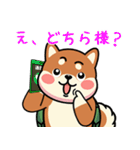 カメ柴#あると助かる！あいさつスタンプ（個別スタンプ：31）